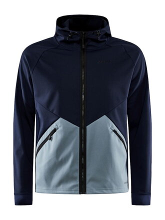 Bunda CRAFT Glide Hood - tmavě modrá
