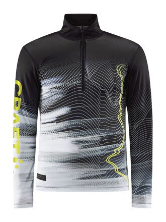 Dres CRAFT PRO Velocity - šedá se žlutou