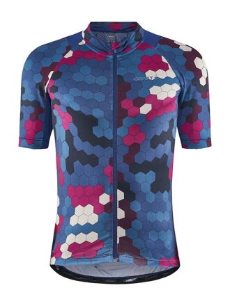 Cyklodres CRAFT ADV Endur Grap - tmavě modrá s růžovou