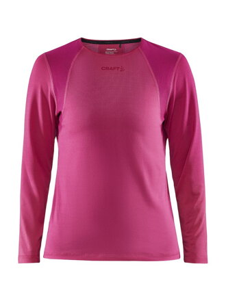 Tričko CRAFT ADV Essence LS - růžová