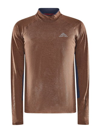Tričko CRAFT ADV SubZ Wool LS - hnědá