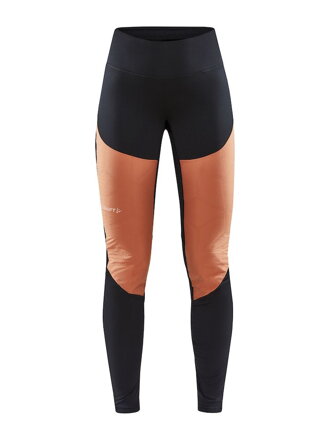 Nohavice CRAFT ADV SubZ Tights - černá s oranžovou