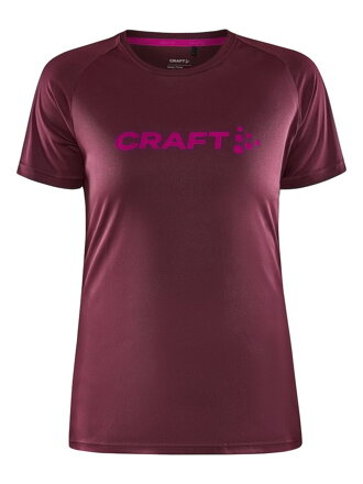 Tričko CRAFT CORE Essence Logo - červená