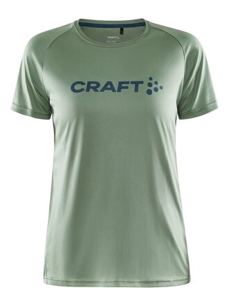 Tričko CRAFT CORE Essence Logo - světle zelená