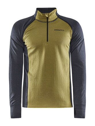 Tričko CRAFT ADV Nordic Wool H - hnědá