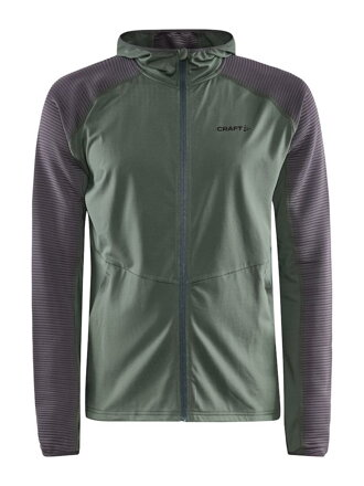 Mikina CRAFT ADV HiT Zip Hoodi - světle zelená