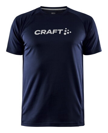 Tričko CRAFT CORE Essence Logo - modrá