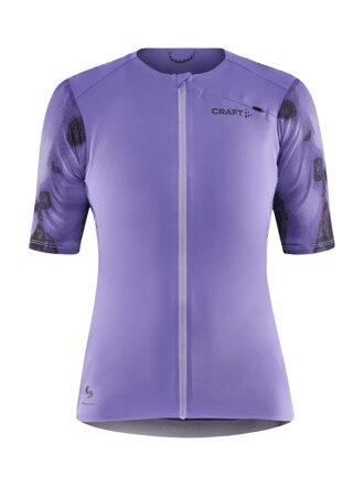 Cyklodres CRAFT PRO Gravel - světle fialová