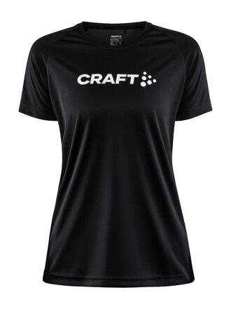 Tričko CRAFT CORE Essence Logo - černá