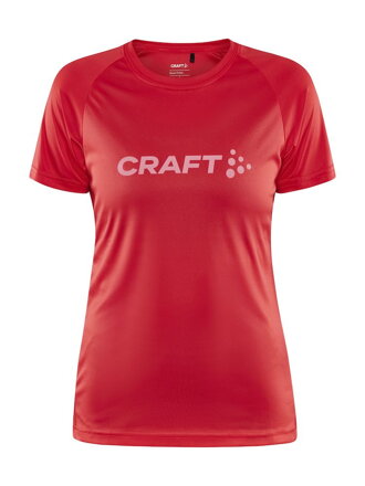 Tričko CRAFT CORE Essence Logo - červená