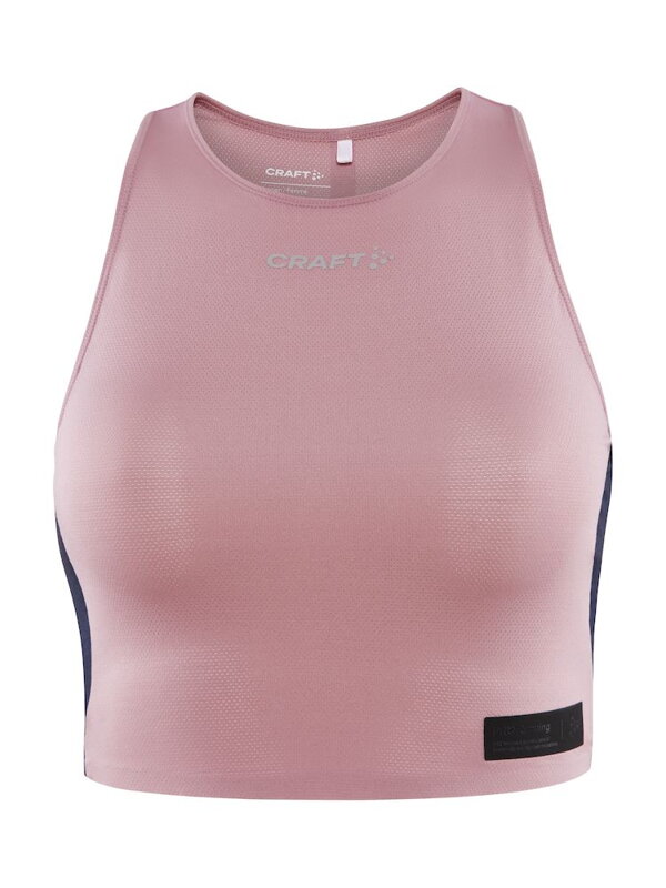 Top CRAFT PRO Hypervent Croppe - růžová Top CRAFT PRO Hypervent Croppe - růžová