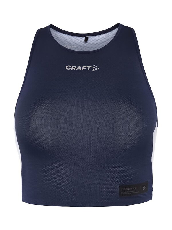 Top CRAFT PRO Hypervent Croppe - tmavě modrá Top CRAFT PRO Hypervent Croppe - tmavě modrá