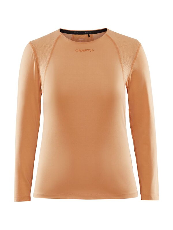 Tričko CRAFT ADV Essence LS - oranžová Tričko CRAFT ADV Essence LS - oranžová