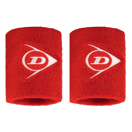 DUNLOP Potítka (Wristband) - červená