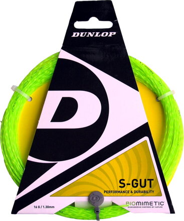 Tenis struny DUNLOP S-GUT 16G 1,30 mm (délka 12 m)