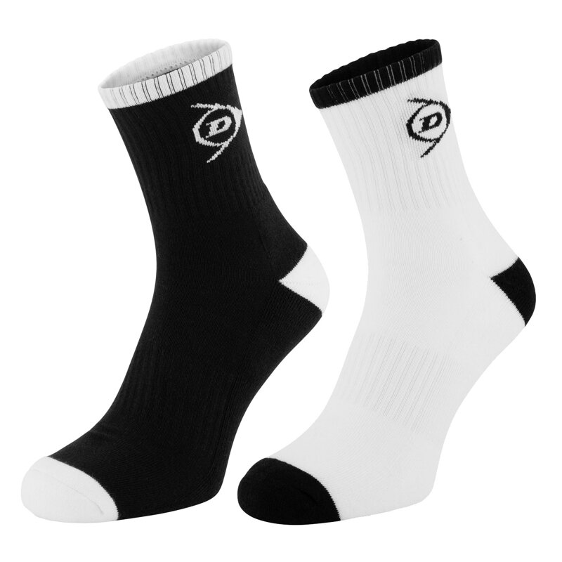 Ponožky sport DUNLOP Performance vysoké 2 páry Ponožky sport DUNLOP Performance vysoké 2 páry